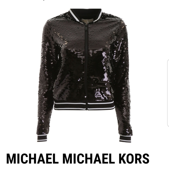 Michael Kors Jackets & Blazers - Black & White Bomber Jacket